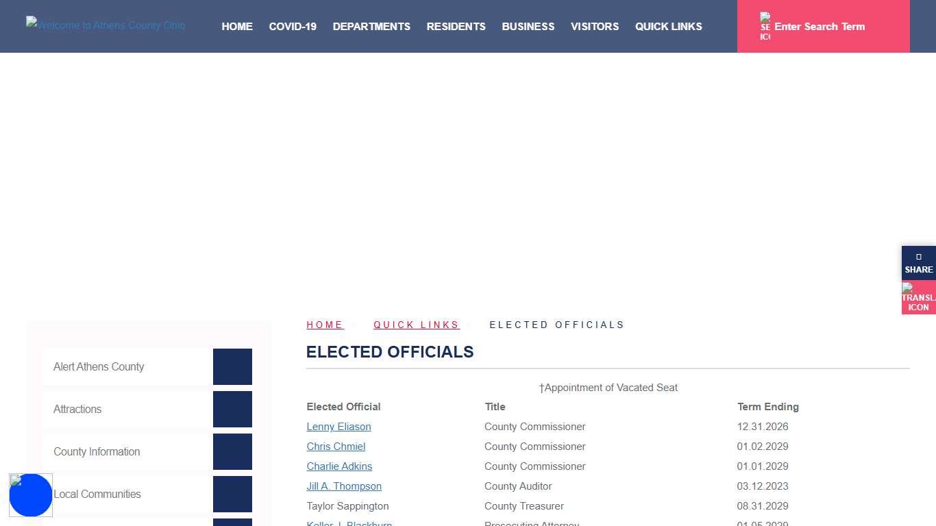 Welcome to Athens County, OH